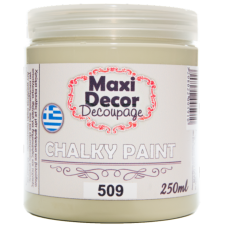 Χρώμα Κιμωλίας 250ml Maxi Decor Chalky 509 Λαδί_CH509250